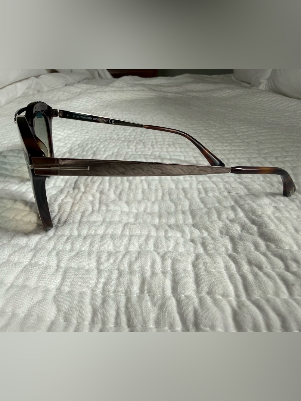 Tom Ford Tortoiseshell Sunglasses with Gradient Lenses - Picture 4 of 10